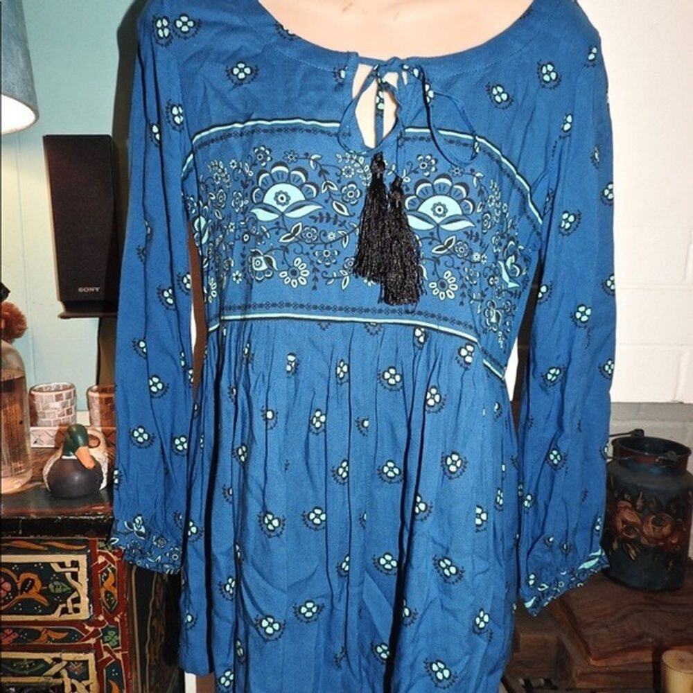 HOUSE OF SKYE BALI RAYON HIPPIE GYPSY TOP